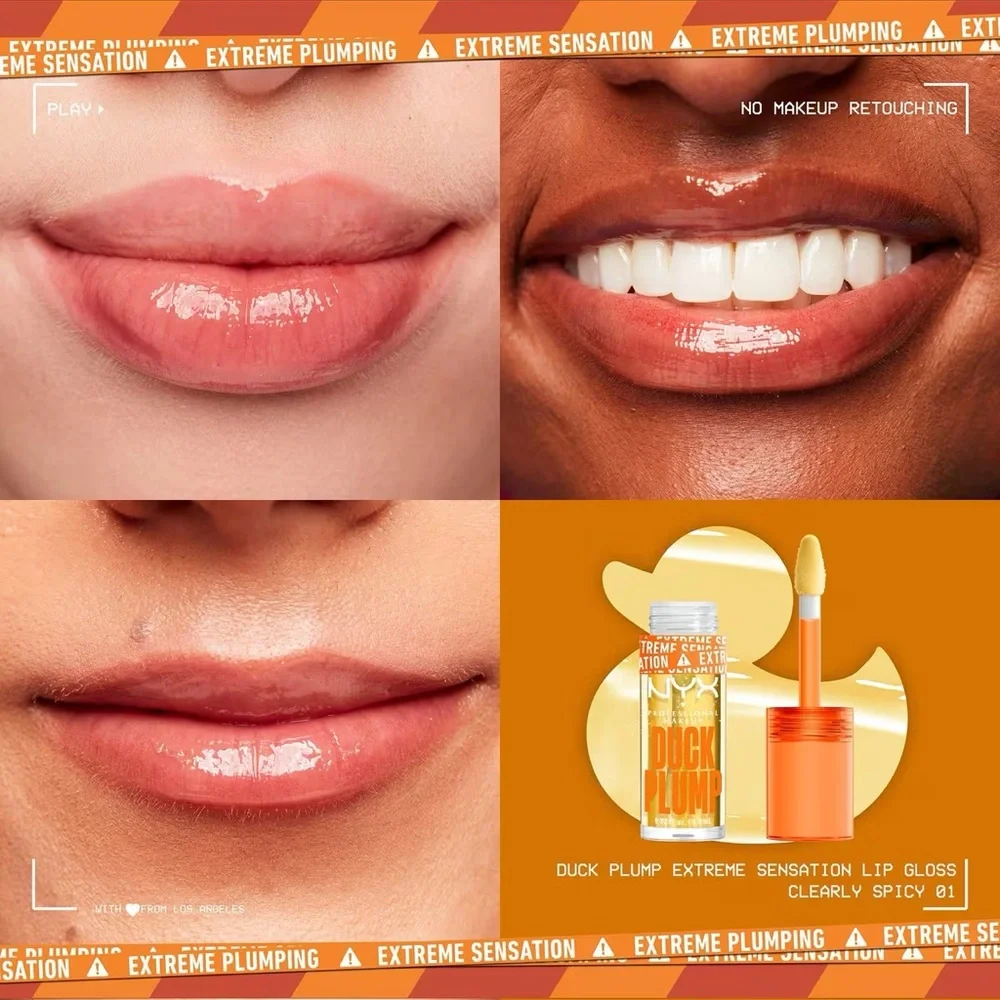 New – Mini Size NYX Professional Makeup-pluming gloss.